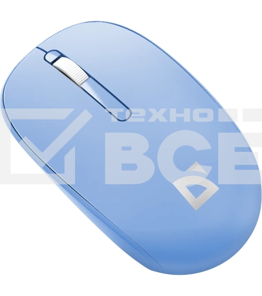 Мышь беспроводная Defender Smart MM-396 синий, 1600 dpi, радиоканал, Bluetooth, USB, кнопки - 3