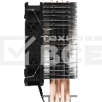 Устройство охлаждения(кулер) Accord ACC-4P12 Soc-AM5/AM4/1200/1700/1851 серебристый/черный 4-pin 31dB Al+Cu 180W 565gr brown box, фото7