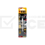 Сверло спиральное по металлу Denzel 2,5 x 57мм, Р6М5, Golden Tip, 2 шт., фото2