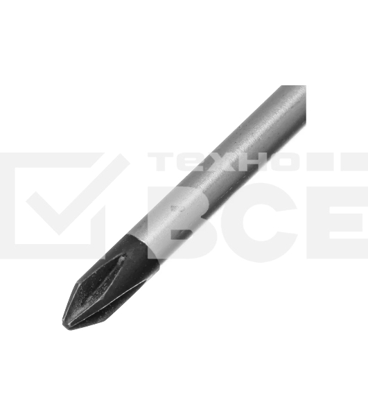 Отвертка Denzel PH0х100 мм, S2, 3к рукоятка