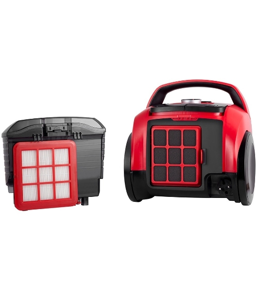 Пылесос Beko VCO 32818 WR красный/серый, 290/1880 Вт, уборка сухая, пылесборник контейнер 1.9 л