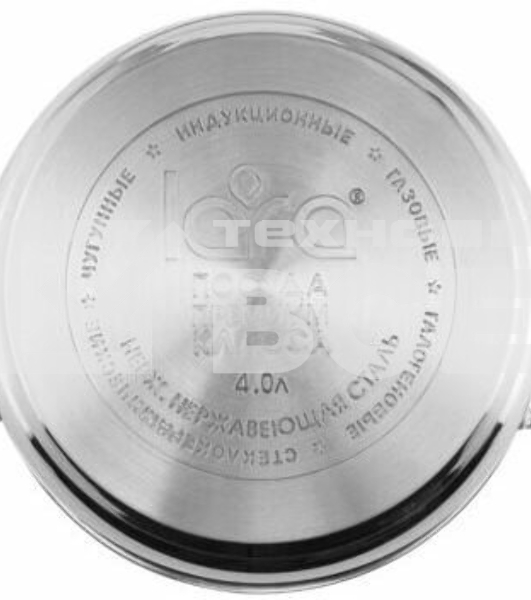 Набор посуды LARA LR02-81 Standart 6пр. LR02-81 Набор посуды LARA Standart (2.3 л + 4.5 л + 5.7 л) капсулированное индукционное дно, крышки