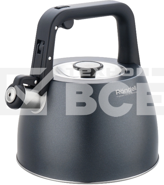 Чайник Rondell Filigran RDS-1950 2.7 л. металлический серый
