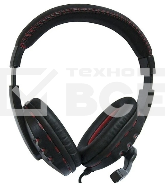 Гарнитура проводная Nakatomi HS-T50MV черный (c рег. громкости)