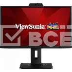 Монитор 23.8' ViewSonic VG2440V IPS 1920x1080, 60 Гц, 5 мс, 16:9, 250 кд/м2, 1xHDMI, 1хDP, 1xVGA, 1x3.5 мм, USB-хаб, черный, фото 1