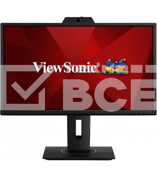 Монитор 23.8' ViewSonic VG2440V IPS 1920x1080, 60 Гц, 5 мс, 16:9, 250 кд/м2, 1xHDMI, 1хDP, 1xVGA, 1x3.5 мм, USB-хаб, черный