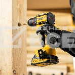 Дрель-шуруповерт Denzel CDH-BL-20, Аккумуляторная, 20В, 2 АКБ, Кейс, фото8