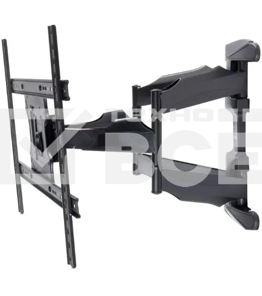 Кронштейн для телевизора Arm Media COBRA-60 черный, 32'-65' макс. 45 кг, настенный, поворотно-выдвижной и наклонный