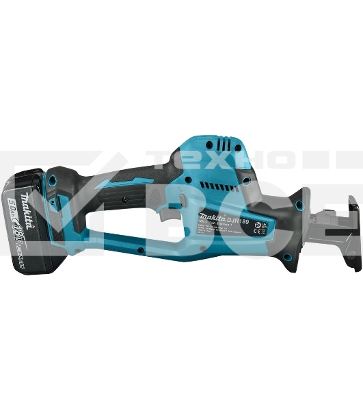 Сабельная пила Makita DJR189RTJ аккум. 3100ход/мин ДА