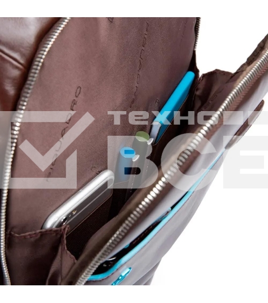 Рюкзак Piquadro Blue Square CA4762B2/MO коричневый натур.кожа