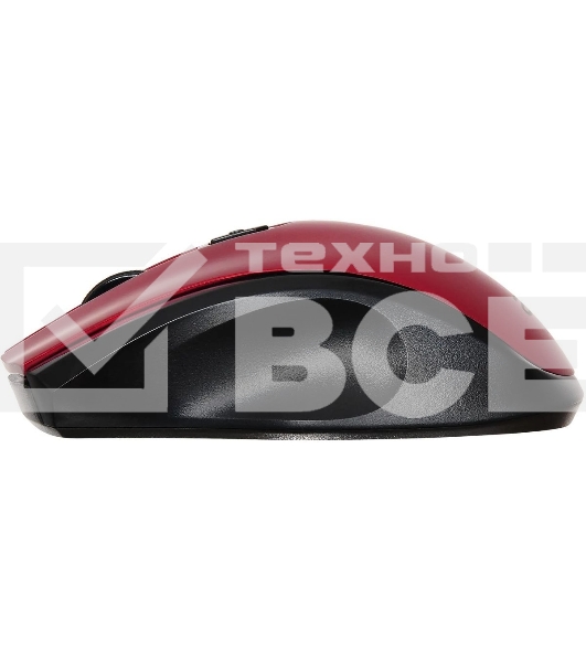 Мышь беспроводная Acer OMR032 черный/красный, 1600 dpi, радиоканал, USB, кнопки - 4