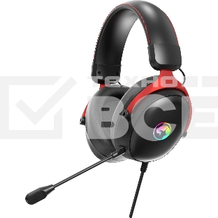 Гарнитура Marvo HG9076 Tactic X чёрный, проводная, USB, подсветка