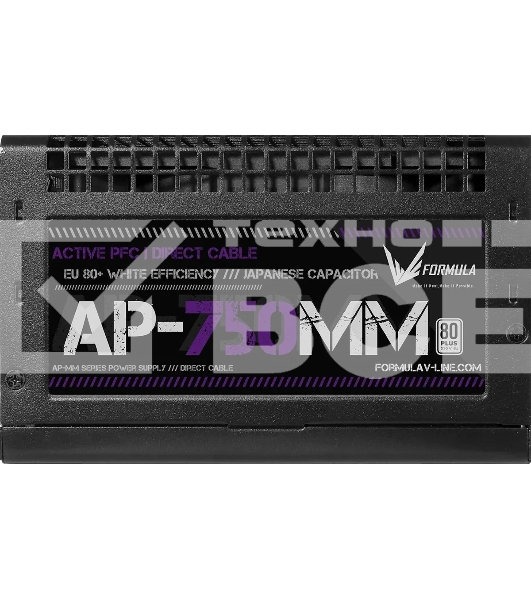 Блок питания Aerocool / Formula ATX 750W AP-750ММ 80 PLUS WHITE (20+4pin) APFC 120mm fan 6xSATA RTL