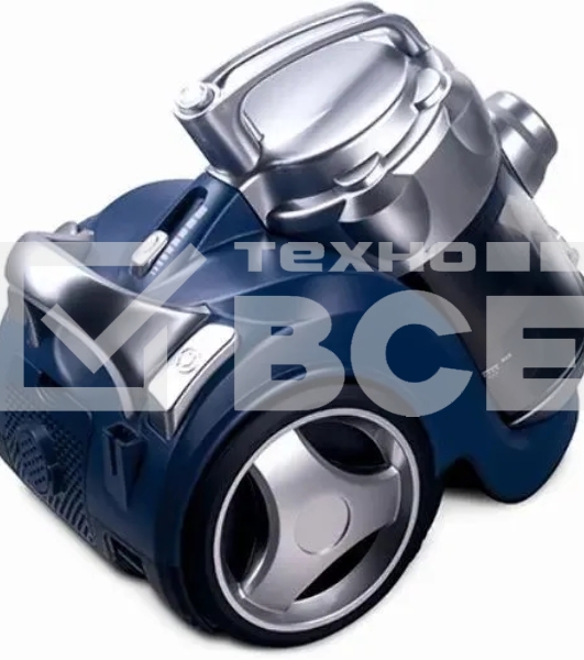 Пылесос BQ VC2024MC синий/серый, 450/2000 Вт, уборка сухая, пылесборник контейнер 3 л