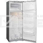 Холодильник Indesit TIA 16 G серый/черный двухкамерный 245/51л морозилка сверху, ручная разморозка, фото6