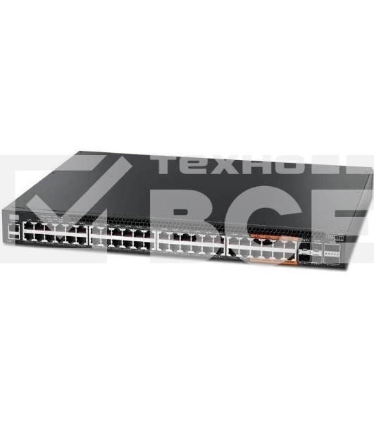 Коммутатор 4610-54P-O-AC-Fv1 Edge-corE 48-Port GE RJ45 port w/ POE+, incl. 8 ports UPOE, 4x10G SFP+, 2 port QSFP+ by DAC or 20G QSFP+ Transceiver, Broadcom Helix 4, Dual-core ARM Cortex A9 1GHz, dual 110-230VAC 920W hot-swappable PSUs, one fixed system fa