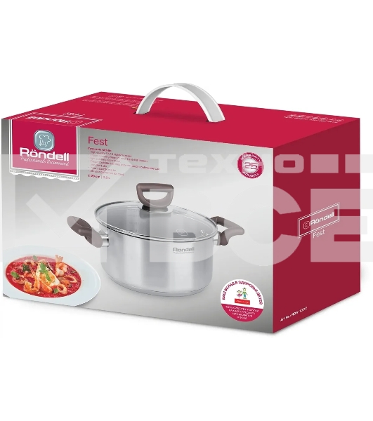 Кастрюля Rondell RDS-1322 Fest с/кр 20 см 2,8 л