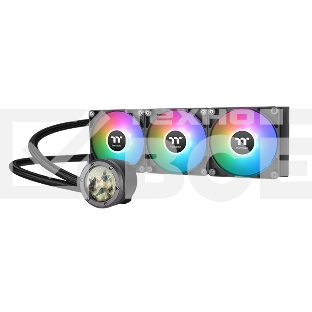Система водяного охлаждения Thermaltake TH360 V2 Ultra ARGb Soc-AM5/AM4/1200/1700/1851 черный 4-pin 25.8dB Al+Cu LCD Ret (CL-W384-PL12SW-A)