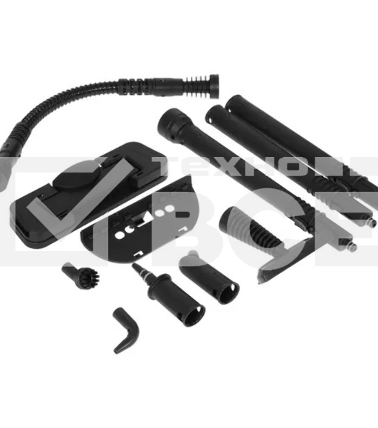 Пароочиститель ручной Kitfort КТ-9176 1050Вт голубой