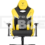 Кресло игровое Knight Thunder 5X черный/желтый эко.кожа крестов. металл, фото24