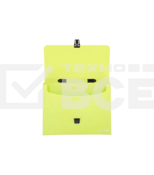 Папка-портфель Deli Rio EB50002 1 отделение, A4 полипропилен 0.7мм, ассорти