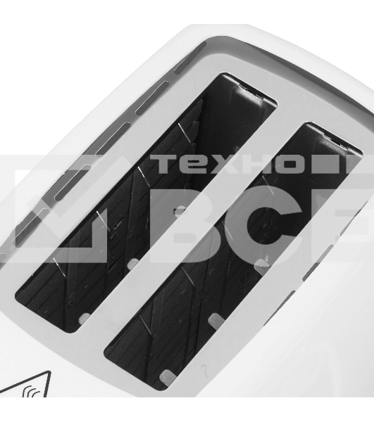 Тостер DELTA DL-6901 белый, 650 Вт