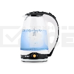 Чайник электрический Vitek VT-7027 BK/W (стекло), фото5