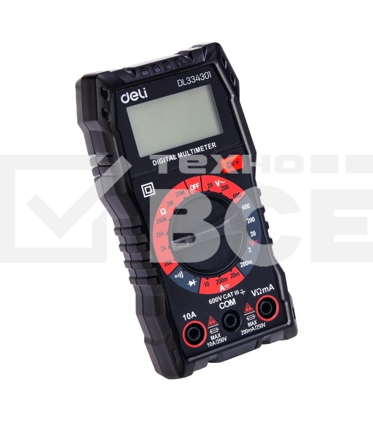 Цифровой мультиметр Deli DL334301