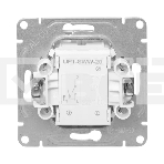 Механизм выключателя EKF UP1-SWA-20 Эпика двухклавишный, алюминий, фото3