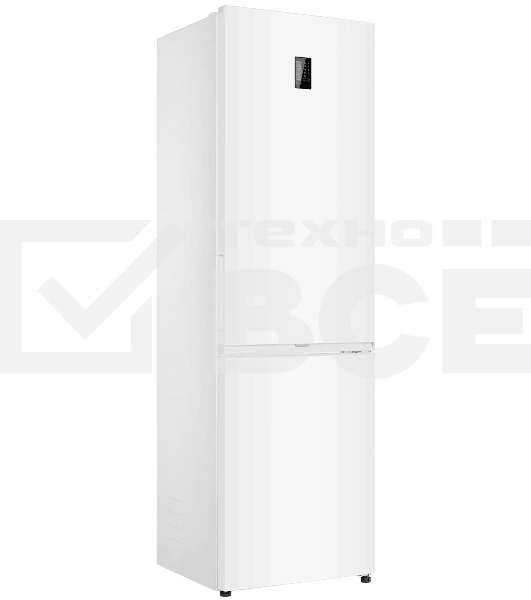 Холодильник Candy CFN6200WDC белый двухкамерный 227/91л морозилка снизу, No Frost