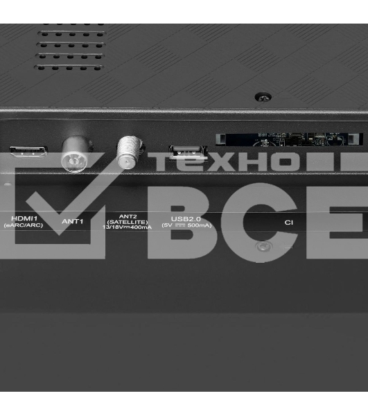 Телевизор Hyundai 85' H-LED85BU7007 черный LED UHD 60Hz Smart TV