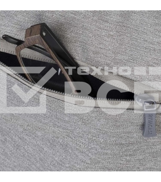 Рюкзак для ноутбука 15.6' Riva 7760 серый полиэстер