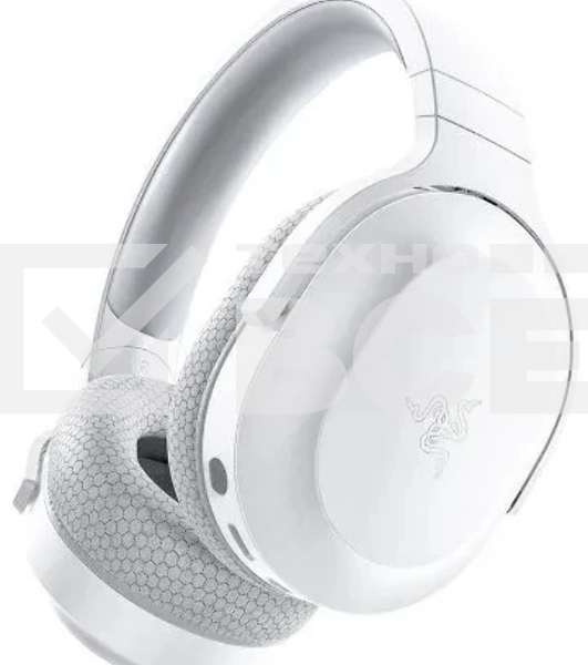 Гарнитура Razer Barracuda X (2022) белый, беспроводная + проводная, Bluetooth/USB-C/3.5 мм