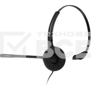 Гарнитура Plantronics EncorePro EP310 QD чёрный, проводная