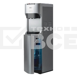 Кулер для воды Vatten L45SK, нижняя загрузка, нагрев 90 °С, охлаждение 10 °С, серебристый/черный