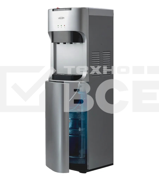 Кулер для воды Vatten L45SK, нижняя загрузка, нагрев 90 °С, охлаждение 10 °С, серебристый/черный