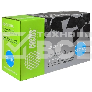 Картридж лазерный Cactus CS-CF214A черный (10000 стр.) для HP LaserJet 700 MFP M712