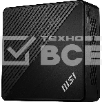 Неттоп MSI Cubi N ADL-019RU slim N-series N100 (0.8) 4Gb SSD128Gb UHDG Windows 11 Professional 2xGbitEth WiFi BT 65W черный (9S6-B0A911-220), фото3