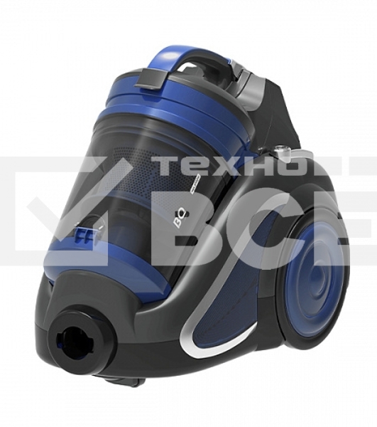 Пылесос BQ VC2208MC голубой/серый, 450/2200 Вт, уборка сухая, пылесборник контейнер 4 л
