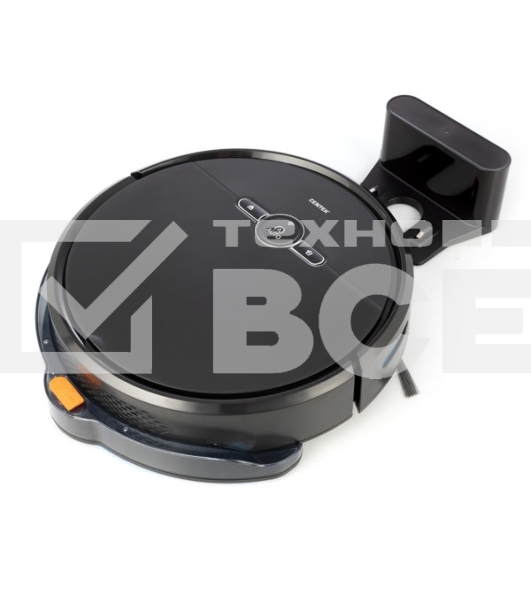 Робот-пылесос Centek CT-2702 черный, 4400 мAч Li-ion, уборка сухая/влажная, пылесборник контейнер 0,6 л