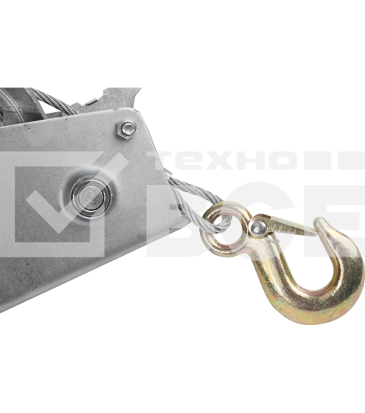 Лебедка ручная барабанная PATRIOT WH 1100B, усилие - 1100 кг, трос- 8 м