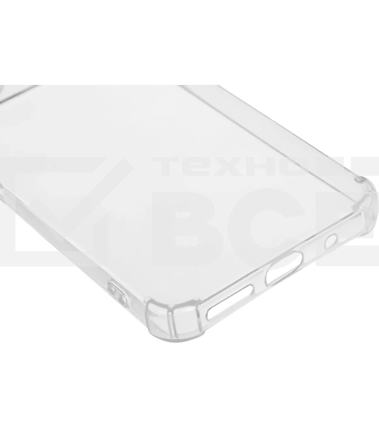 Чехол (клип-кейс) BoraSCO для Xiaomi Poco M6 4G Bumper Case прозрачный