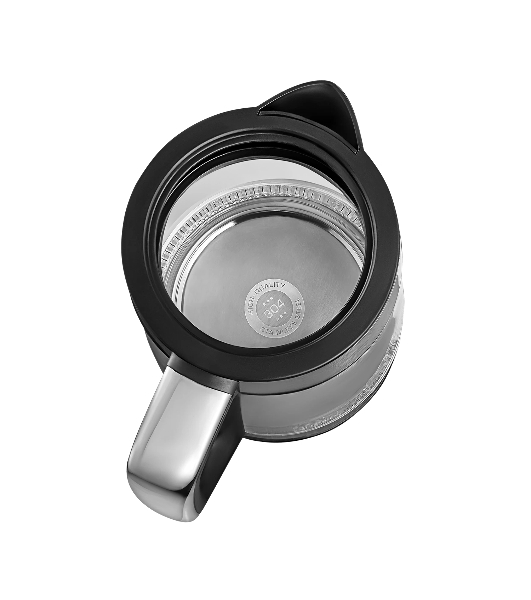 Чайник электрический Red Solution G104 1.7 л, 2200 Вт, черный/серебристый, нержавеющая сталь/стекло/пластик
