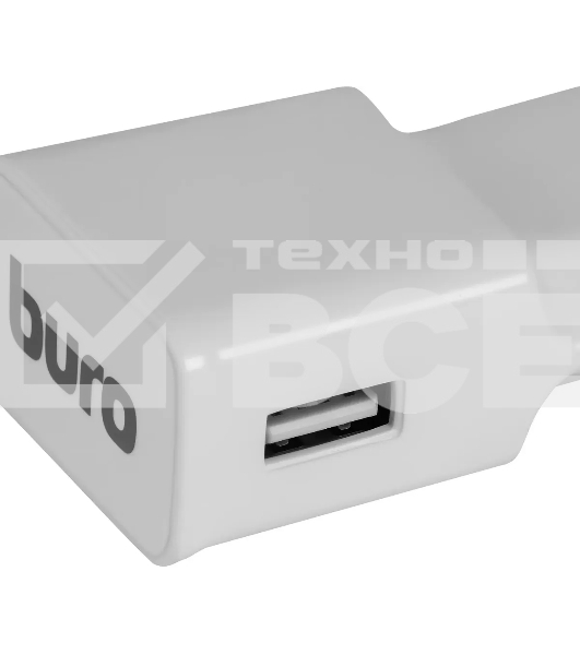 Сетевое зарядное устройство Buro TJ-159w 2.1A универсальное белый