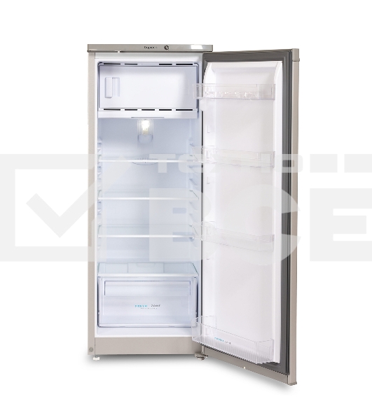 Холодильник Бирюса M410 металлик однокамерный 153/27л морозилка сверху