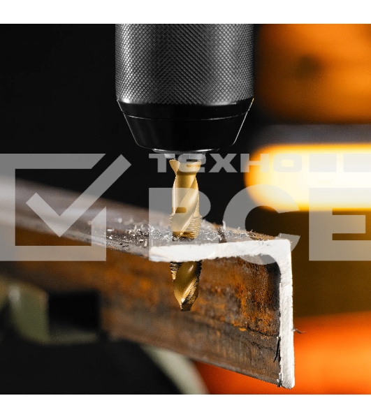 Сверло-метчик Denzel М10 х 1,5 мм, Р6М5