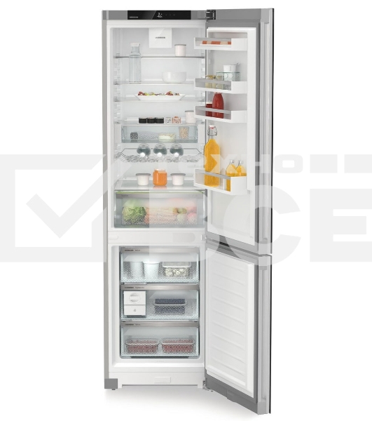 Холодильник Liebherr CNgbc 5723-22 001 серебристый двухкамерный 266/100л морозилка снизу