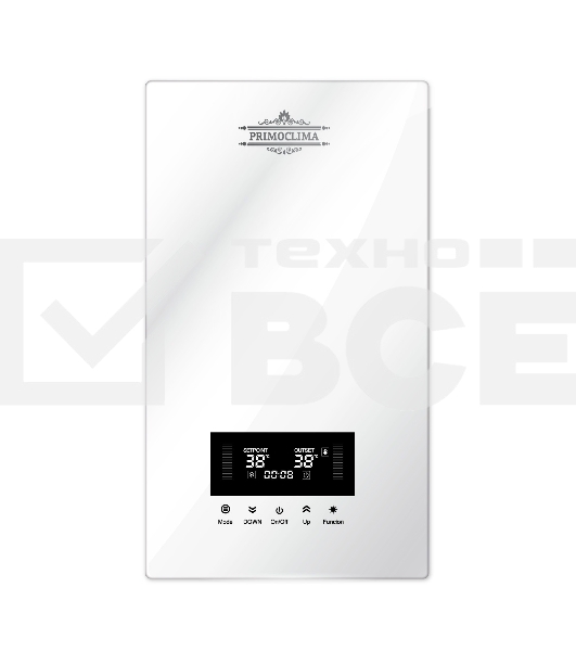 Электрический проточный водонагреватель PRIMOCLIMA INTEGRA 14 кВт, белый