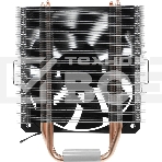 Устройство охлаждения(кулер) Accord ACC-4P12 Soc-AM5/AM4/1200/1700/1851 серебристый/черный 4-pin 31dB Al+Cu 180W 565gr brown box, фото8