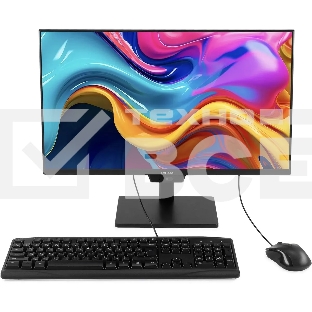 Моноблок Digma Action 23.8' Full HD N95 (1.7) 8Gb SSD 256Gb UHDG CR Windows 11 Pro GbitEth WiFi BT 60W клавиатура мышь Cam черный 1920x1080